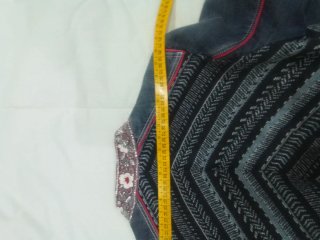 Chaqueta vaquera bordada M
