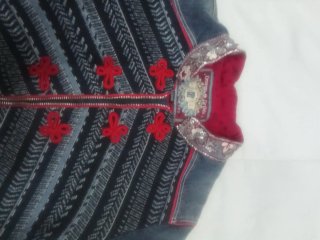 Chaqueta vaquera bordada M
