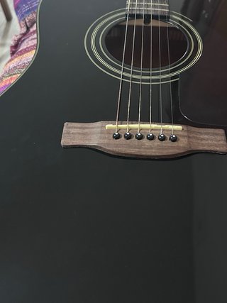 Guitarra Acústica Fender Negra