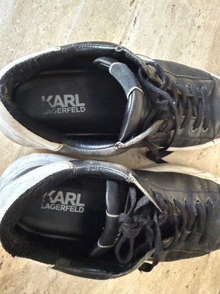 Zapatillas Karl Lagerfeld Negras y Blancas