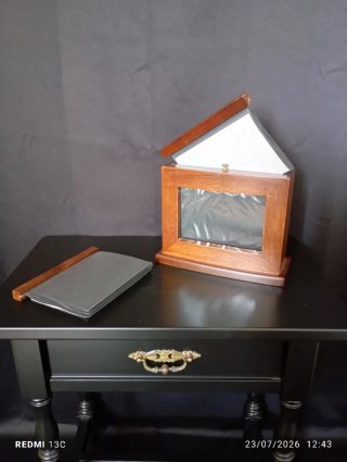 Portafotos de madera