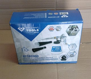 Pistola pulizia ad aria compressa con serbatoio