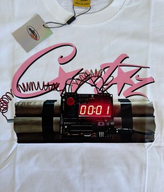 Corteiz Camiseta NoTime4Luv Blanca Talla [M]