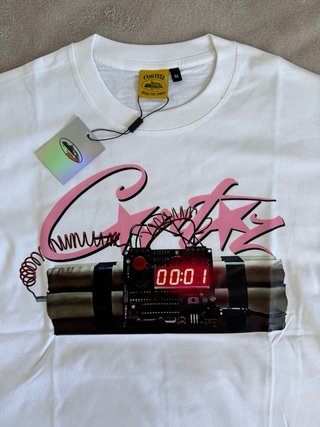 Corteiz Camiseta NoTime4Luv Blanca Talla [M]