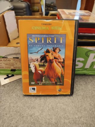 DVD Spirit: El Corcel Indomable (Español)