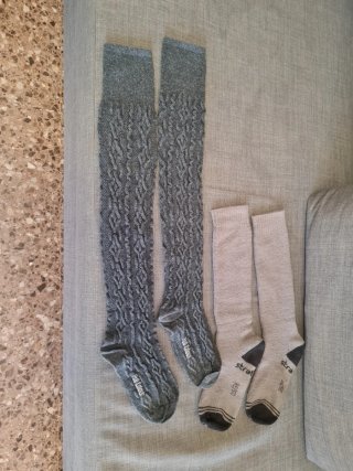 Lote 5 pares calcetines para nieve