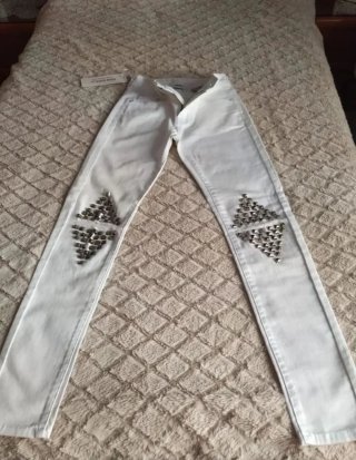PANTALÓN VAQUERO BLANCO