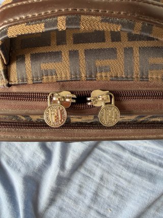 Bolso de Viaje Fendi Unisex Marrón