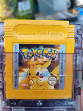 Pokémon Amarillo Game Boy DMG-APSS-ESP