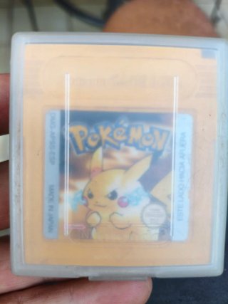 Pokémon Amarillo Game Boy DMG-APSS-ESP