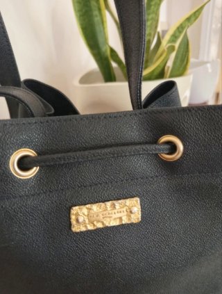 Borsa Nannini Vera Pelle Blu Marino