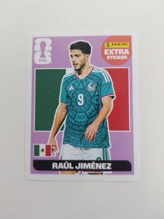 Sticker Extra Raúl Jiménez Mundial 2026 Panini