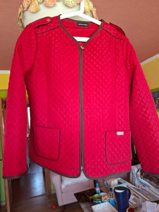 Chaqueta Antonio Pernas Roja Poliéster