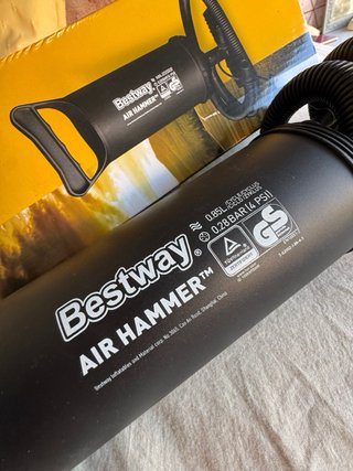 Inflador Bestway Air Hammer Negro