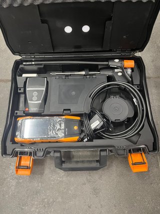 Analizzatore di combustione Testo con stampante