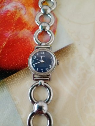 Orologio Timex donna quadrante blu