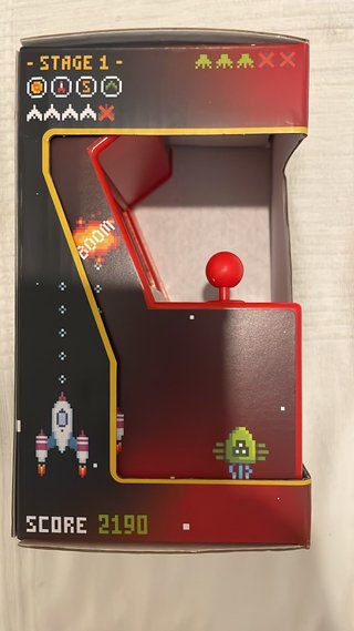 Mini Arcade Retro 240 Juegos Roja