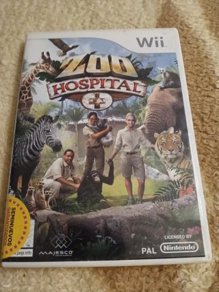 Lote 3 Videojuegos Wii: Zoo Hospital, Rayman, Smac