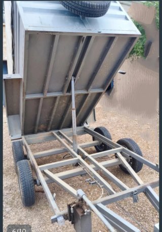 Remolque basculante para coche