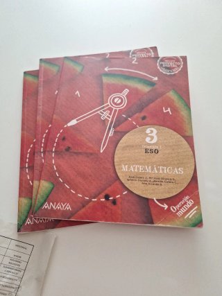 MATEMÁTICAS 3 ESO ANAYA ISBN 9788414305324