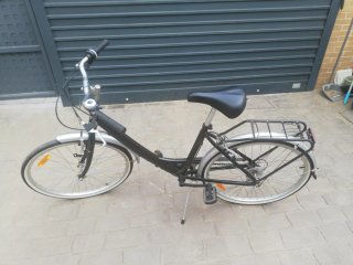 Bicicleta urbana BH color negro