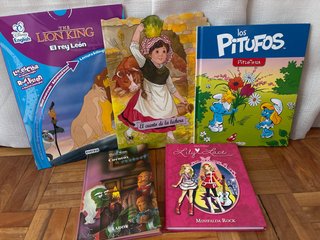 Lote de 5 libros para niños