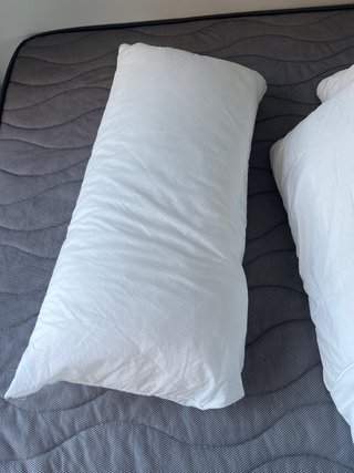 Almohada Larga Cama Blanca