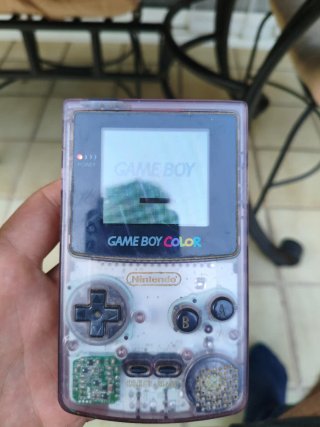 Nintendo Game Boy Color Morado Transparente