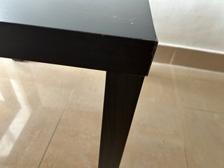 Juego de 2 mesas auxiliares negras