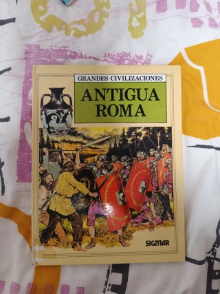 Libro sobre la antigua roma