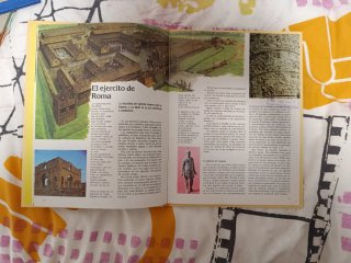 Libro sobre la antigua roma