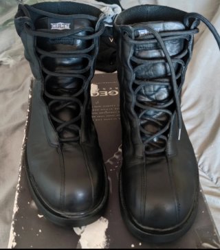 Anfibi "CULT" vintage steel toe n.42