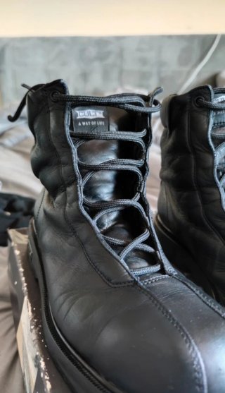 Anfibi "CULT" vintage steel toe n.42