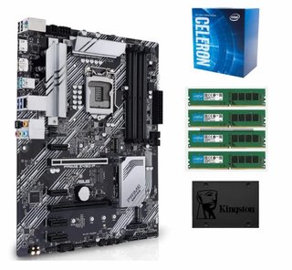 Pack Placa Base ASUS + CPU Intel Celeron + RAM