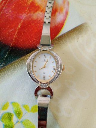 Orologio Certina donna oro e argento
