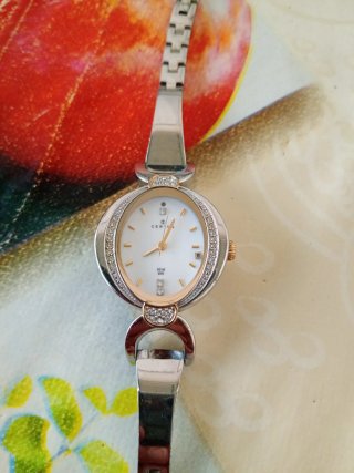 Orologio Certina donna oro e argento