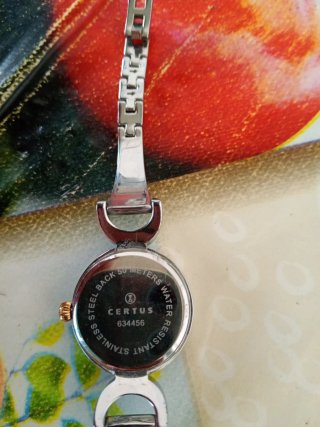 Orologio Certina donna oro e argento