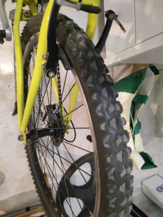 Bicicleta Montaña 24 Amarilla