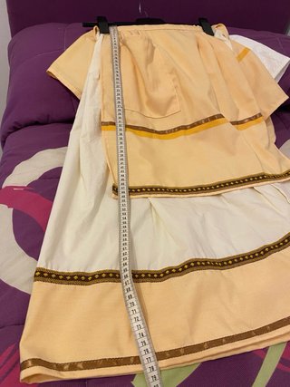 Traje Neska Amarillo y Naranja Claro