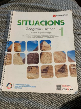 Geografia i història, 1 ESO, Situacions Quadern...