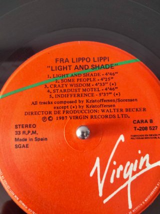 FRA LIPPO LIPPI - Light And Shade Vinilo