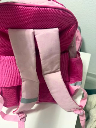Mochila Barbie Rosa ,son dos una más grande .