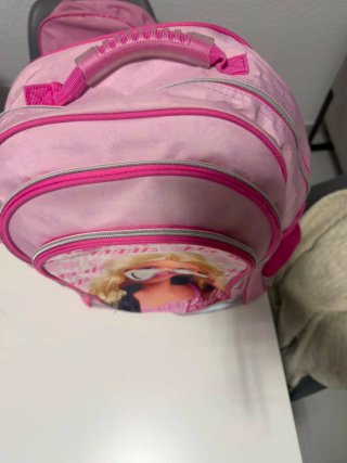 Mochila Barbie Rosa ,son dos una más grande .