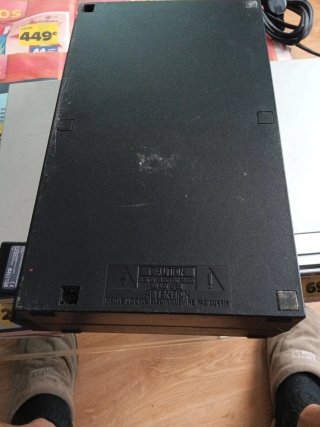PlayStation 2 Negra Sony sin mandos
