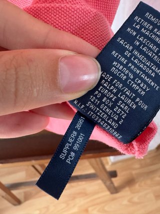 Polo Ralph Lauren Coral Talla m