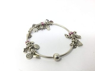 Pulsera Plata 925 con Abalorios