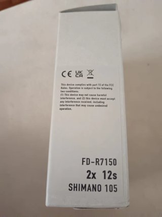 Desviador Shimano 105 Di2 FD-R7150 2x12v