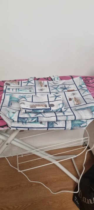 Bolsa de playa con estampado náutico