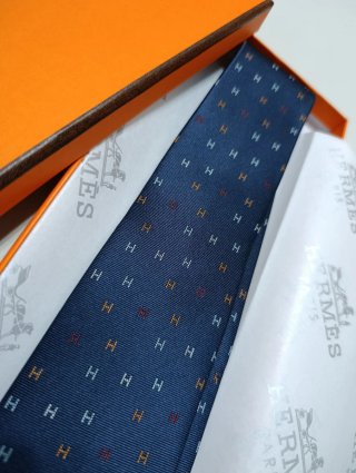 Corbata Hermès Micro H