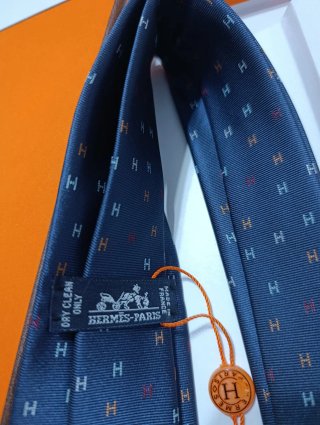 Corbata Hermès Micro H